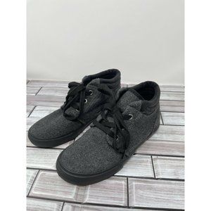 Fabkids Crew Cuts Charcoal Gray Sneakers Size 13 Boys High Top Shoes